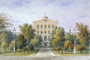 سجن Bridewell في Tothill Fields ، وستمنستر ، لندن ، c1850 بواسطة توماس هوسمر شيبرد
