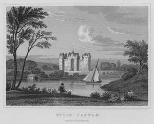 Fyvie Castle, Aberdeenshire (engraving) بواسطة توماس هوسمر شيبرد