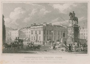 Improvements to Charing Cross (engraving) بواسطة توماس هوسمر شيبرد