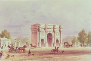 قوس الرخام ، ج 1851 بواسطة توماس هوسمر شيبرد