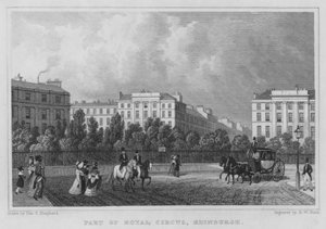 Part of Royal Circus, Edinburgh (engraving) بواسطة توماس هوسمر شيبرد