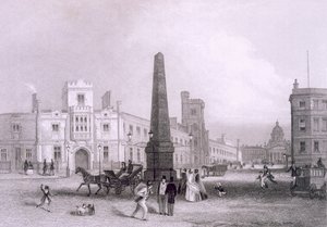 مدرسة المكفوفين المعوزين ومستشفى بيت لحم ، 1851-55. بواسطة توماس هوسمر شيبرد