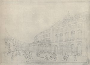الربع ، شارع ريجنت ، 1822 ، 1920 بواسطة توماس هوسمر شيبرد