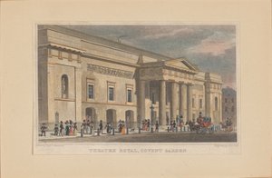 مسرح Royal Covent Garden ، ج. 1830.