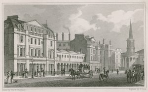 الجانب الغربي من Langham Place ، Marylebone ، لندن ، بما في ذلك كنيسة All Souls بواسطة توماس هوسمر شيبرد