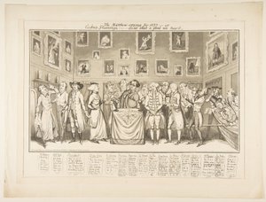 The Matthew-orama for 1827-or Cockney Gleanings، -Aint that good un now، March 26، 1827. بواسطة توماس هويل جونز