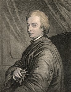 صورة لجون درايدن (1631-1700) محفورة من قبل حانة تشارلز إدوارد واجستاف (مواليد 1808). بقلم ويليام ماكنزي