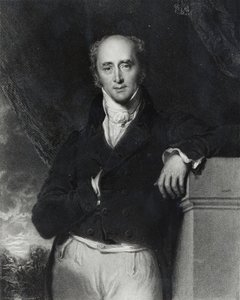 صورة للشريف الأيمن تشارلز جراي ، إيرل جراي (1764-1845) ، نقشها ج. كوكران بواسطة توماس لورانس
