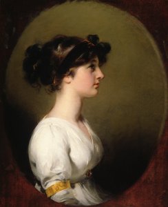 العسل. كارولين أبتون ، c.1800 بواسطة توماس لورانس