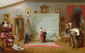 الداخلية مع صور ، كاليفورنيا. 1865.