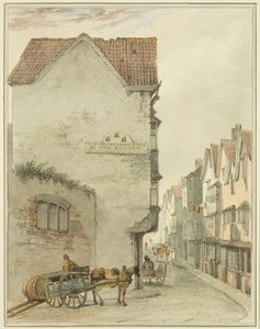 Back Street, looking South (watercolor on paper) بواسطة توماس ليسون الأكبر روبوتبهام