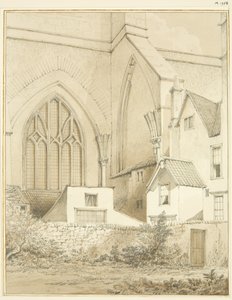 North-West Angle of Bristol Cathedral (pencil & watercolor on paper) بواسطة توماس ليسون الأكبر روبوتبهام