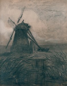 مطحنة الأهوار ، c1840 بواسطة توماس لوند