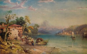 "التطلع نحو بيلاجيو" ، c1845 بواسطة توماس مايلز ريتشاردسون الثاني