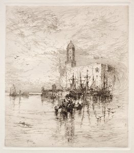 قلعة سان خوان دي أولوا ، فيرز كروز ، 1884. بواسطة توماس موران