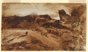 رسم، في الصحراء، أريزونا، 1878 بواسطة توماس موران