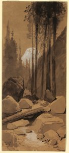 رسم، في وادي يوسمايت، 1872 بواسطة توماس موران