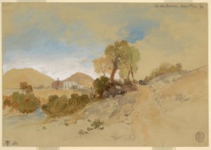 رسم، بالقرب من سان فرانسيسكو، المكسيك، 1 مارس 1883 بواسطة توماس موران