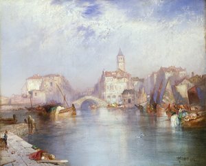 قناة البندقية ، 1896 بواسطة توماس موران