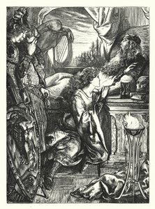The Dying Viking (نقش) بواسطة توماس مورتن