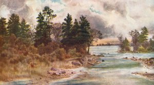 أوتاوا في فودروي (طباعة حجرية ملونة) بواسطة توماس ماور مارتن