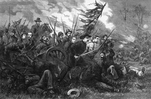 الحملة في فيرجينيا - "إلى ريتشموند" ، من "هاربر ويكلي" ، 1864 بواسطة توماس ناست