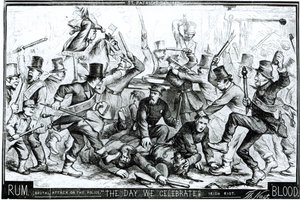 اليوم الذي نحتفل به ، من Harpers Weekly&39;1867 بواسطة توماس ناست