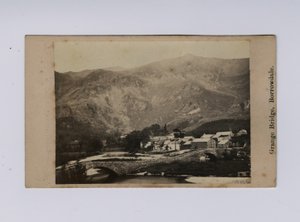 Grange Bridge, Borrowdale (b/w photo) بواسطة توماس أوجل