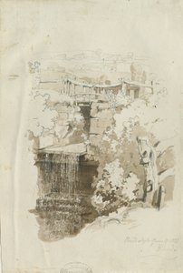 بيدولف - منظر ريفي: الرسم بالقلم الرصاص والغسيل ، ٨ يونيو ١٨٣٧ (رسم) بواسطة توماس بيبلو وود