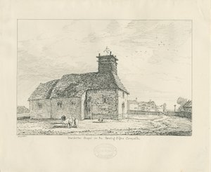 Harlaston Chapel: الرسم بالقلم بواسطة توماس بيبلو وود