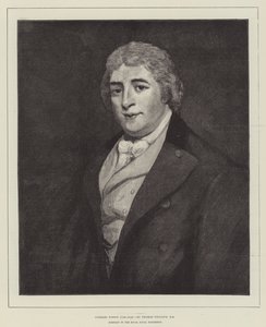 تشارلز ديبدين (1745-1814) ، صورة في المعرض البحري الملكي