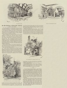 المباني الجديدة في Trinity Hall ، Cambridge