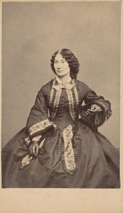 لورا كين، ج. 1863 (صورة فوتوغرافية) بواسطة توماس رايس بورنهام