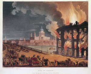 "حريق في لندن" ، 1791