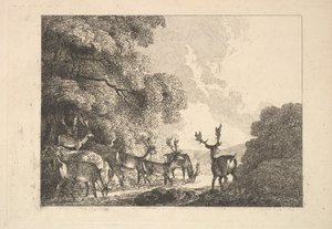 مجموعة شرب الأيلاد ، 1784-88. بواسطة توماس رولاندسون