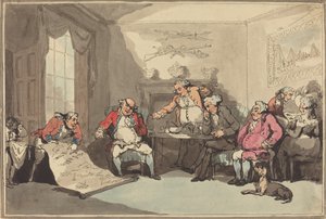 اجتماع الميليشيا ، ربما عام 1799. بواسطة توماس رولاندسون
