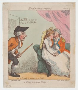 عودة من نزهة ، 1 أكتوبر 1799 ، 1 أكتوبر 1799. بواسطة توماس رولاندسون