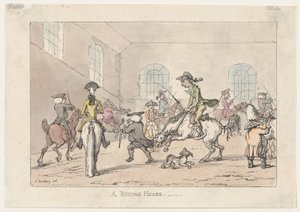 بيت ركوب ، 1799 ، 1799. بواسطة توماس رولاندسون