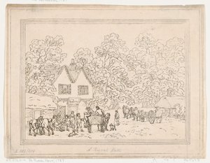 توقف ريفي ، 1787. ، 1787. بواسطة توماس رولاندسون