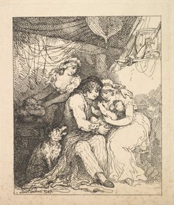 عائلة البحارة ، 1787. بواسطة توماس رولاندسون