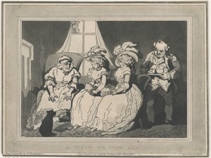 زيارة للعمة ، 20 ديسمبر 1794 ، 20 ديسمبر 1794. بواسطة توماس رولاندسون