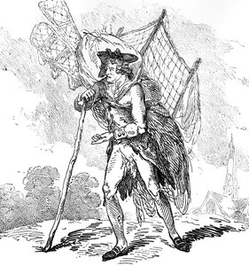 Aerostation خارج في Elbows أو The Itinerant Aeronaut ، 1786 بواسطة توماس رولاندسون