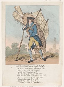أيروستيشن في Elbows ، أو The Itinerant Aeronaut ، 5 سبتمبر 1785. ، 5 سبتمبر 1785. بواسطة توماس رولاندسون