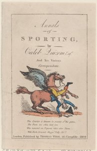 حوليات سبورتنج ، 1809. ، 1809. بواسطة توماس رولاندسون