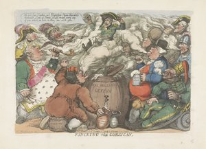 تبخير الكورسيكان 1813 Funcking الكورسيكان (العنوان على الكائن) بواسطة توماس رولاندسون