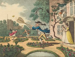 صيد الفراشات ، 1806. بواسطة توماس رولاندسون
