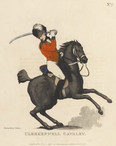 كليركينويل كافاليري ، 1799 (ألوان مائية) بواسطة توماس رولاندسون