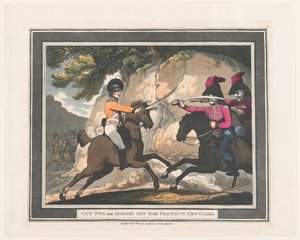 Cut Two and Horse's Off Side Protect ، New Guard ، 1 سبتمبر 1798. ، 1 سبتمبر 1798. بواسطة توماس رولاندسون