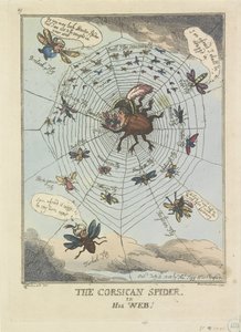 العنكبوت الكورسيكي في شبكته ، 1808 العنكبوت الكورسيكي في شبكته! (العنوان على الكائن) بواسطة جورج موتارد وودوارد