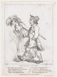 عشاق السكران ، 15 مارس 1798 ، 15 مارس 1798. بواسطة توماس رولاندسون